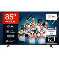 TCL 85T69CX1 QLED-Fernseher (215 cm/85 Zoll, 4K Ultra HD, Google TV)