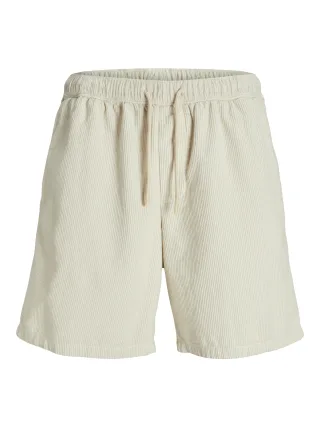 JACK&JONES - JPSTBILL CORDUROY JOGGER SHORTS REG SN Moonbeam - Gr. - S