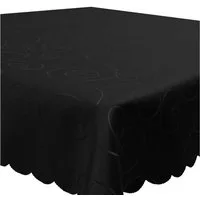 Haus und Deko Tischdecke Tischdecke Damast Ornamente eckig Circle Struktur bügelfrei pflegeleic (1-tlg)