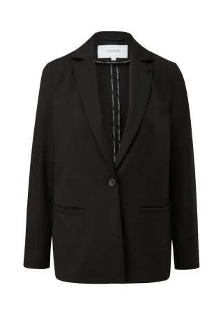 comma CI - Blazer aus Viskosemix schwarz - Gr. - 36