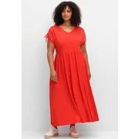Sheego Jerseykleid Jerseykleid Kurzarm
