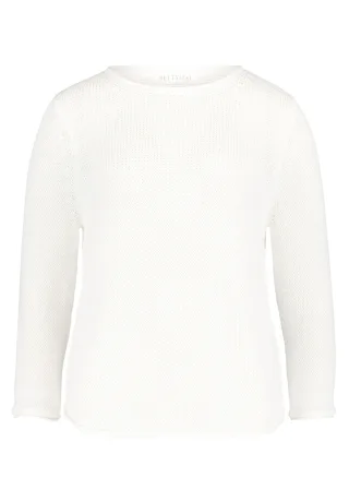 Betty & Co - Strickpullover Rohweiß - Gr. - 42