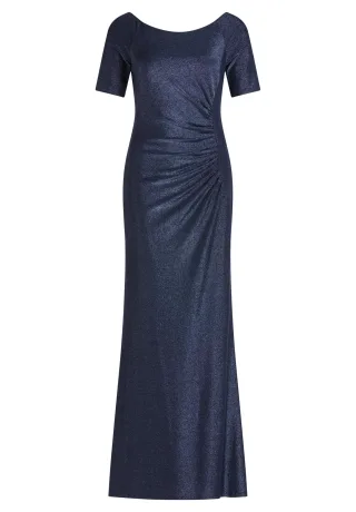 Vera Mont - Abendkleid dark blue/grey - Gr. - 42