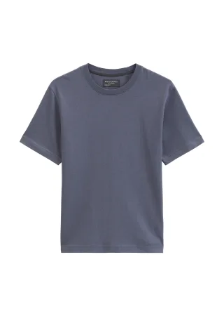 Marc OPolo Casual - T-Shirt regular faded blue - Gr. - S
