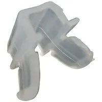 rewagi Gardinenschiene Endfeststeller für Vierkantloch, Verschlußstopfen - 9mm x 16mm, Verkaufseinheit: 10, 25, 50, 100 Stück