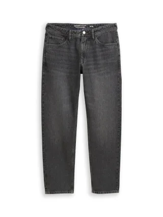 Denim Tom Tailor - TTWAYLEN RELAXED Jeans used dark stone grey denim - Gr. - 34