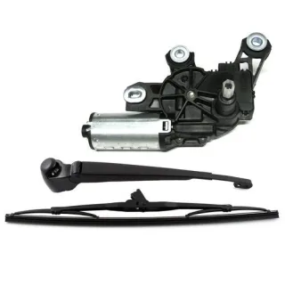 Heckscheibenwischer Heckwischer Motor Scheibenwischer KOMPLETT SET für Skoda Fabia I 6Y Octavia I 1U Combi Roomster Praktik