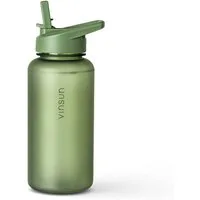Vinsun Trinkflasche Sportflasche mit Strohhalm 1L - Wasserflasche Tritan auslaufsicher, BPA frei, Bruchsicher, geruchs- & geschmacksneutral, geringes Gewicht