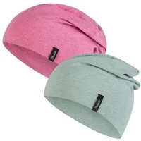 Sterntaler® Beanie OCS Beanie Doppelpack (1-St) Kindermütze aus weichem Melange-Singlejersey im Doppelpack