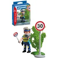 Playmobil® Special Plus Polizist mit Radar (72029), Life Konstruktions-Spielset, (11 St)