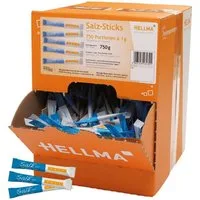 Hellma Gewürz Speisesalz, 750 portionierte Sticks
