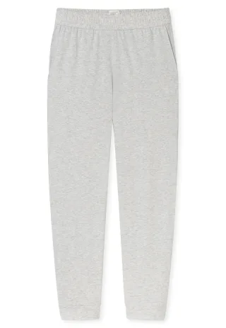 SCHIESSER - Hose lang grau-mel. - Gr. - 42