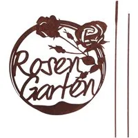 UNUS GARDEN Gartenstecker Roststecker Schild Rosengarten (1-St)