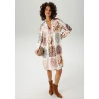 Aniston CASUAL Tunikakleid mit fantasievollem Patch-Druck- jedes Teil ein Unikat