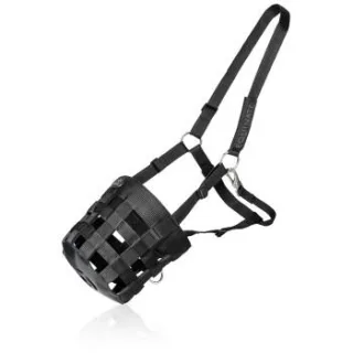 Equinate Fressbremse Grazeguard mit Polsterband Pony