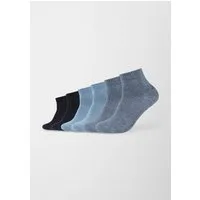 s.Oliver Kurzsocken originals (6-Paar) mit weichem Bund