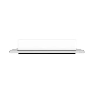 Keuco Eckduschablage Edition 400 11557, mit Glasabzieher, Aluminium silber-eloxiert, 11557170100 11557170100