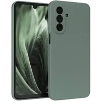 EAZY CASE Handyhülle TPU Hülle für Samsung Galaxy A17 6,7 Zoll, Schutzhülle mit Kameraschutz stoßfest telefonhülle Matt Dunkelgrün