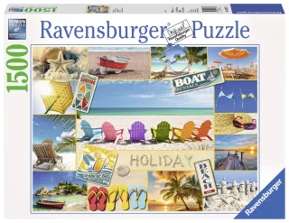 Ravensburger 16307 - Happy Holiday (1.500 Teile)