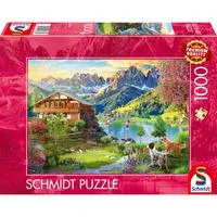 Erholung in den Dolomiten, Puzzle 1000 Teile