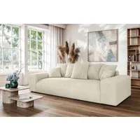 Home affaire Big-Sofa LAKESIDE 3-Sitzer Schlafsofa mit Bettkasten, Breite 256,5 cm, Liegefläche 168,5x195 cm, hoher Sitzkomfort, Maße B/T/H: 256/122/82cm