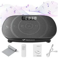 MERACH Vibrationsplatte Trainingsgerät, Angetriebene Vibrationsplattform, (1 tlg), für Ganzkörpertraining, Fettverbrennung und Muskelaufbau und Formung