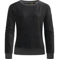 Ragwear Sweater Johanka Velvet Stylischer Damen Pullover in Cord-Optik