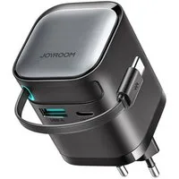 JOYROOM Joyroom JR-TCL02 65W USB-A USB-C GaN Ladegerät Smartphone-Ladegerät