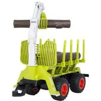 Holzrückewagen mit Kranarm 1:24S, Modellbau grün
