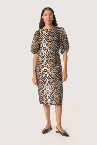 Kleid Slim fit animal