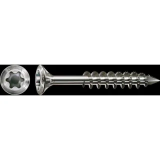 SPAX-S A2 Linsenkopf Fräsrippen T-Star Plus T20 Teilgewinde Cut, 200 Stück - 25170004503521