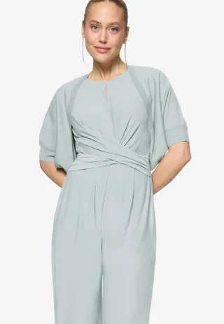 zero - Bolero kurzarm silver blue - Gr. - M