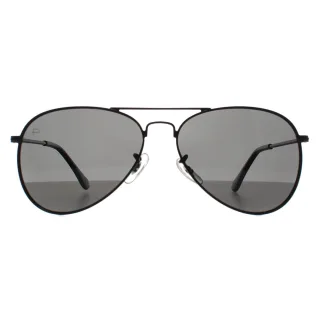 Prive Revaux Pilotenbrille Unisex Kaviar Schwarz Grau Commando Mini