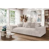 Home affaire Big-Sofa LAKESIDE 3-Sitzer Schlafsofa mit Bettkasten, Breite 256,5 cm, Liegefläche 168,5x195 cm, hoher Sitzkomfort, Maße B/T/H: 256/122/82cm