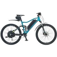 Prophete E-Bike Mountainbike Graveler, 9 Gang Shimano Alivio Schaltwerk, Kettenschaltung, Heckmotor, 499 Wh, Pedelec, Elektrofahrrad für Damen u. Herren, MTB