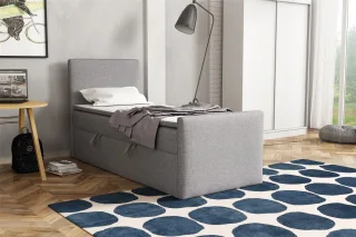 Boxspringbett Schlafzimmerbett NICOLO 80x200cm in div. Farbvarianten
