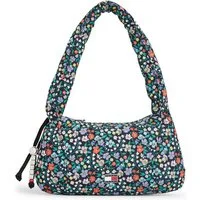 Tommy Jeans Schultertasche TJW CASUAL FLORAL SHOULDER, Damen Tragetasche, Umhängetasche in trendiger, bunter Blumenoptik