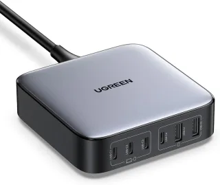 Ugreen Nexode 200W [Desktop Ladegerät mit 4x USB-C + 2x USB-A] schwarz