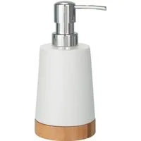 WENKO Seifenspender Bamboo, (1-tlg), Keramik, 330 ml