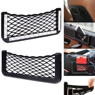 Ablagefach Netz Gitter Tasche Fach Handyhalter Halter für PKW LKW Wohnwagen etc