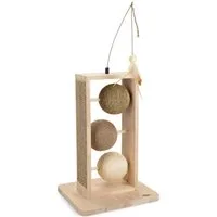 Designed By Lotte Kratzsäule Holz-Kratzbälle Lomax