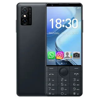 DOOV R70 Mini 3.97-inch Android 13.0 6GB RAM 128GB ROM Dual UIM Card 2600mAh 5MP+16MP Dual Cameras Built-in Deepseek QR