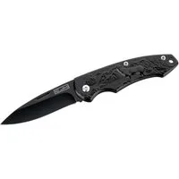 Herbertz Taschenmesser, CJH Taschenmesser, Wolf, schwarz