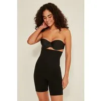 C&CITY Miederbody Hohe Taille Kurzbein Shapewear