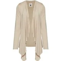comazo Sweatjacke mit Wasserfallkragen