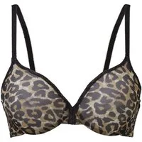 Gossard Gemoldeter BH Glossies Leopard Moulded BH Animal Print (gemouldeter BH, 1-tlg., glatt)