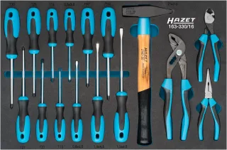 HAZET Werkzeug-Satz Einlage 16-teilig - 163-330/16