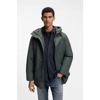 BOSS ORANGE Parka Osiass1 im Relaxed Fit, wasserabweisend