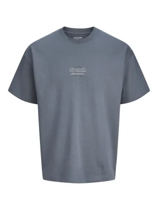 JACK&JONES - JJEBARRON STUDIO TEE SS O-NECK SN - Gr. - L