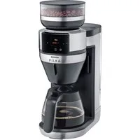 Severin Kaffeemaschine mit Mahlwerk KA 4852 FILKA (2. Generation), Filterkaffee-Vollautomat, 1l Kaffeekanne, Papierfilter 1x4, mit Glaskanne